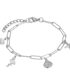 Armband With Charms Zilver