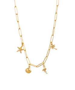 Ketting With Charms Goud