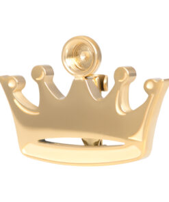 Crown Brooch Top Part Goud