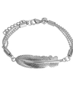 Armband Feather Zilver 17-20cm