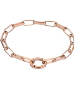 Armband Square Chain Rosé 20cm